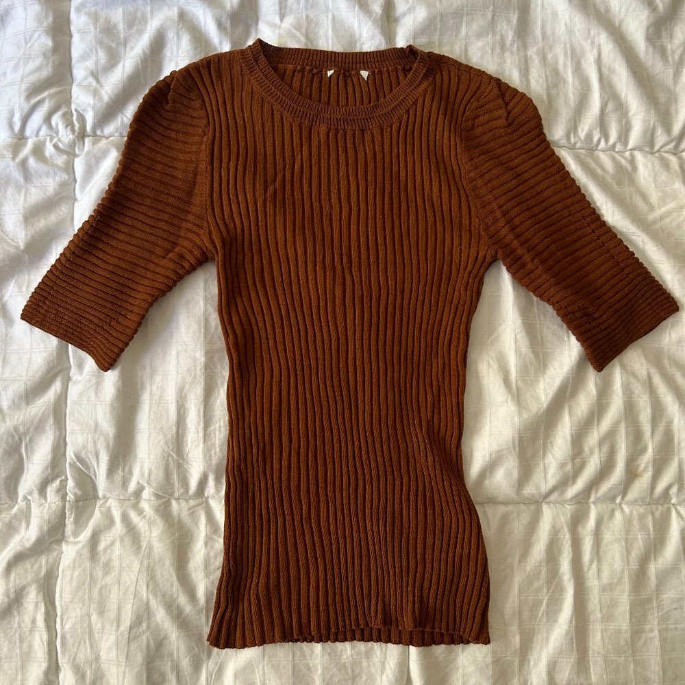 Ojo Rust Sweater Tee (Small)